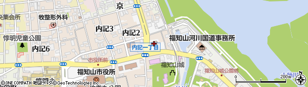 福知山労働基準監督署周辺の地図