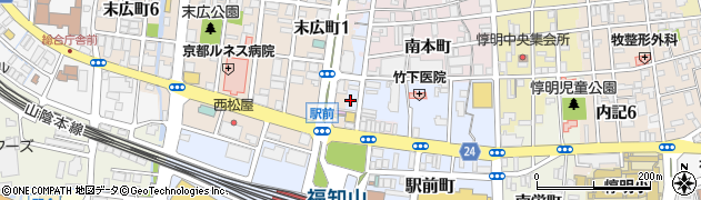 自衛隊京都地方協力本部福知山地域事務所周辺の地図