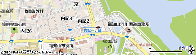 京都地方法務局福知山支局周辺の地図
