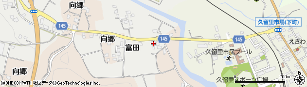 千葉県君津市富田14周辺の地図