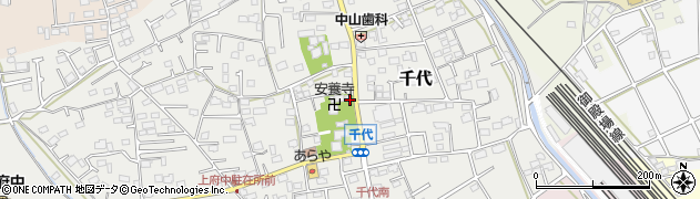 神奈川県小田原市千代164周辺の地図