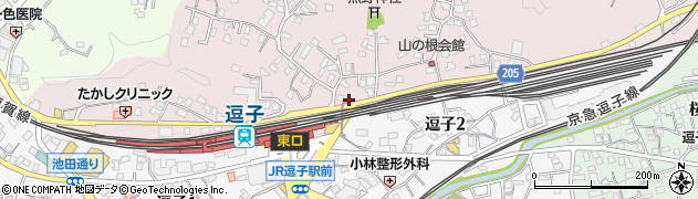 セーホーリフォームセンター　洋服修理逗子駅前店周辺の地図