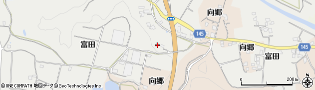 千葉県君津市富田108周辺の地図