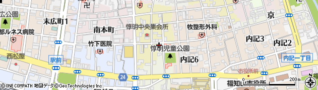 京都府福知山市南栄町77周辺の地図