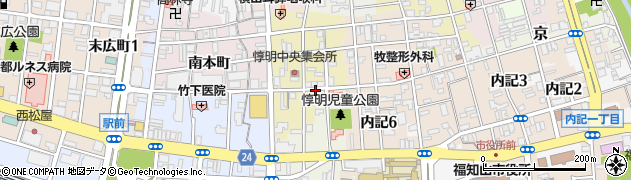 京都府福知山市裏ノ周辺の地図