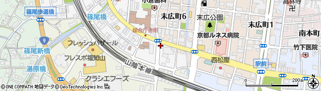 ＮＨＫ京都放送局福知山通信部周辺の地図