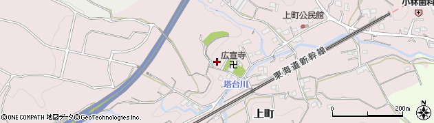 神奈川県小田原市上町224周辺の地図