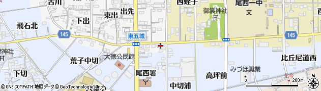 愛知県一宮市東五城出先57周辺の地図