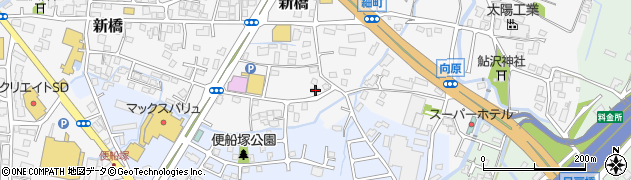 静岡県御殿場市新橋429周辺の地図