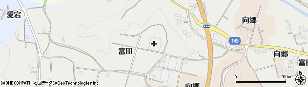 千葉県君津市富田551周辺の地図