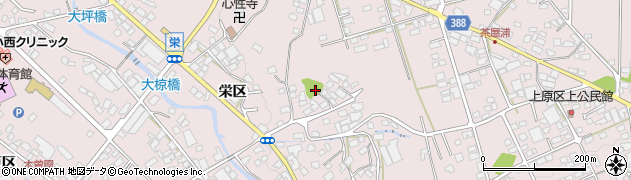 笠原栄公園周辺の地図