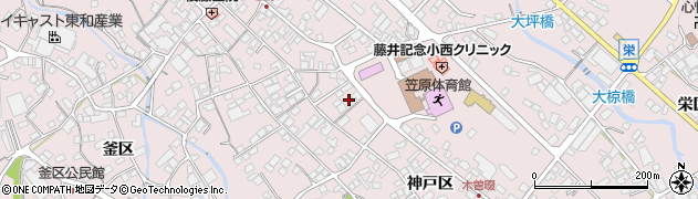 岐阜県多治見市笠原町2112周辺の地図
