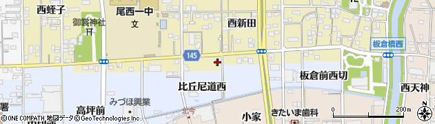 愛知県一宮市三条酉新田14周辺の地図