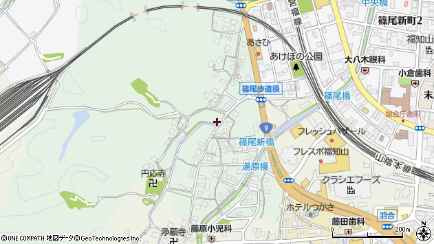 〒620-0924 京都府福知山市篠尾下篠尾の地図