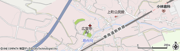 神奈川県小田原市上町211周辺の地図