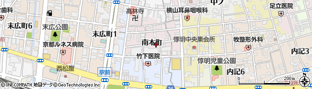 京都府福知山市南本町219周辺の地図