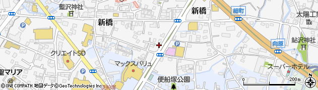 静岡県御殿場市新橋436周辺の地図