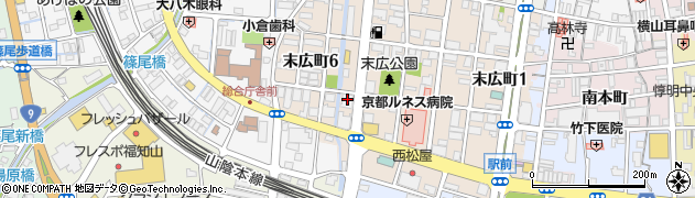 東京海上日動火災保険株式会社　京都北部支社周辺の地図