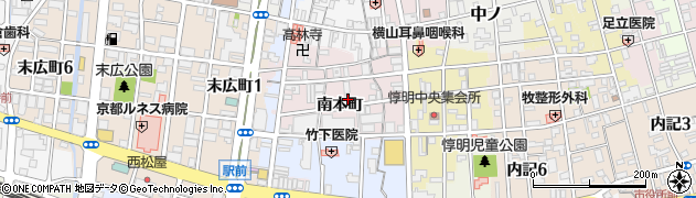 京都府福知山市南本町205周辺の地図