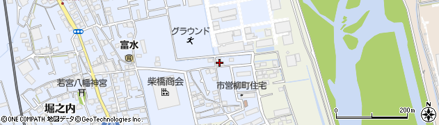 金子商会本店周辺の地図