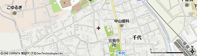 神奈川県小田原市千代398周辺の地図