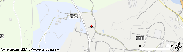 千葉県君津市富田287周辺の地図