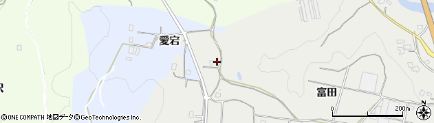 千葉県君津市富田288周辺の地図