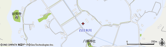 千葉県富津市相野谷周辺の地図