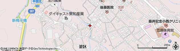 岐阜県多治見市笠原町3031周辺の地図