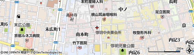 京都府福知山市南本町133周辺の地図