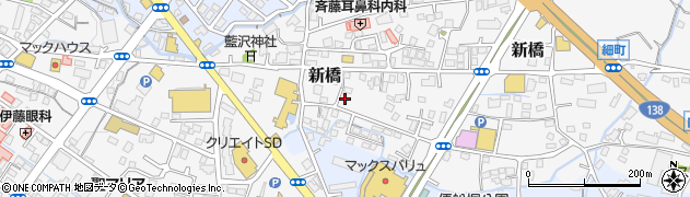 静岡県御殿場市新橋695周辺の地図
