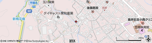岐阜県多治見市笠原町神戸区3029周辺の地図
