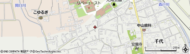 神奈川県小田原市千代384周辺の地図