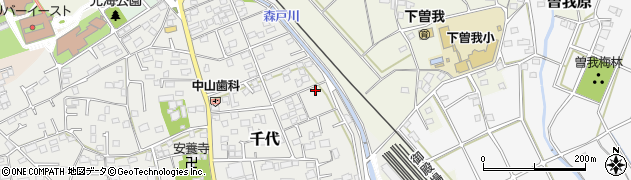 神奈川県小田原市千代240周辺の地図