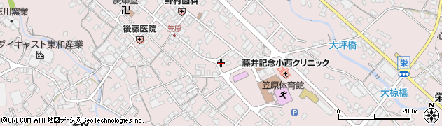 岐阜県多治見市笠原町2108周辺の地図