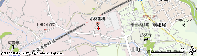 神奈川県小田原市上町30周辺の地図