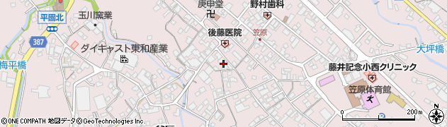 岐阜県多治見市笠原町神戸区3109周辺の地図