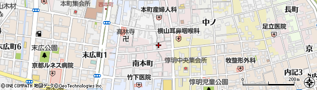 京都府福知山市南本町135周辺の地図