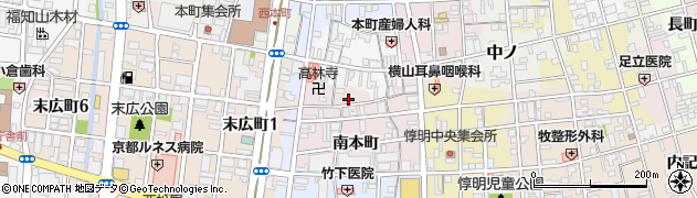京都府福知山市南本町131周辺の地図