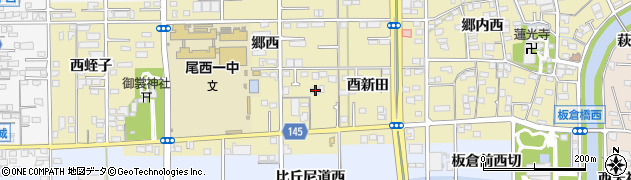 愛知県一宮市三条酉新田6周辺の地図