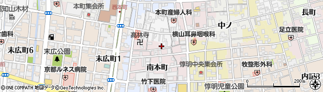 京都府福知山市南本町130周辺の地図