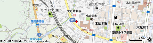 綜合警備保障株式会社京都支社福知山営業所周辺の地図
