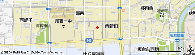 愛知県一宮市三条酉新田7周辺の地図
