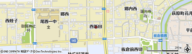 愛知県一宮市三条酉新田周辺の地図
