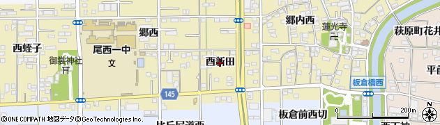 愛知県一宮市三条（酉新田）周辺の地図