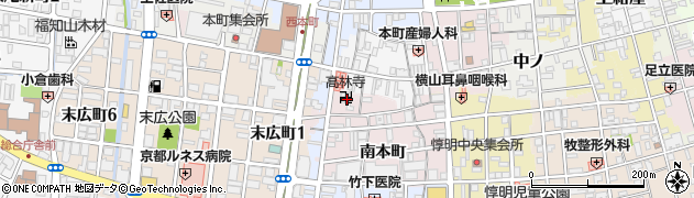 京都府福知山市南本町387周辺の地図