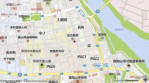 〒620-0028 京都府福知山市上新の地図