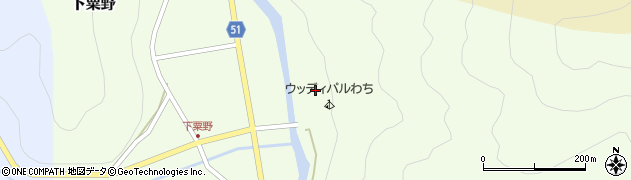 京都府船井郡京丹波町下粟野川東19周辺の地図
