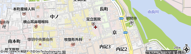 京都府福知山市上新周辺の地図