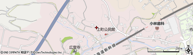 神奈川県小田原市上町116周辺の地図